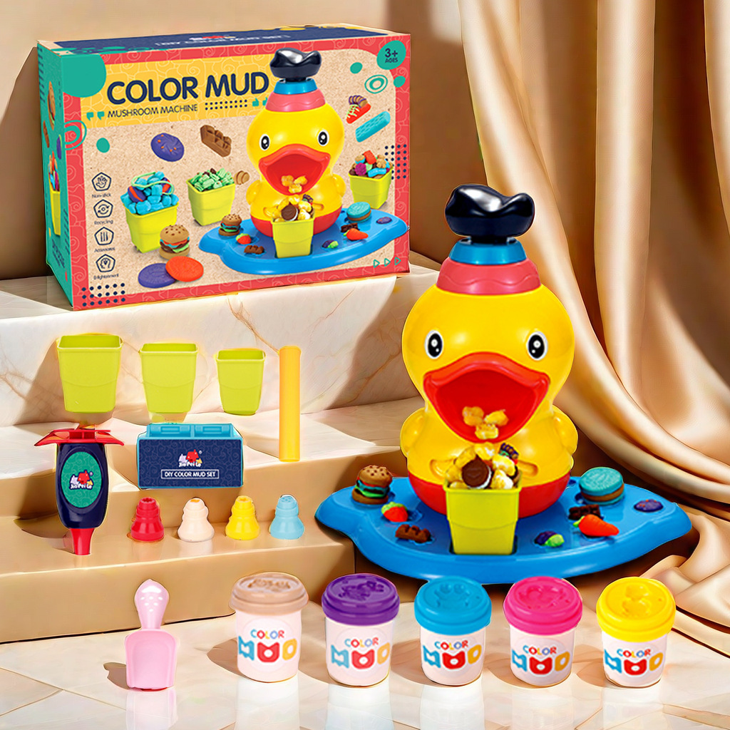 Play Kitchen Set - プレイドー麺機セット DIY 粘土型キット シミュレーションキッチン クリエイティブモデリング粘土キット 親子インタラクティブギフト