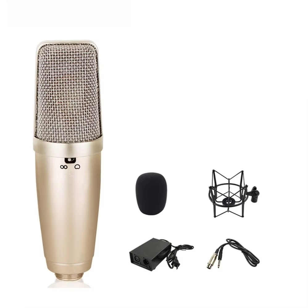 Kids Microphone Karaoke - 新品 キッズマイク スタンド付き カラオケ 歌 音楽