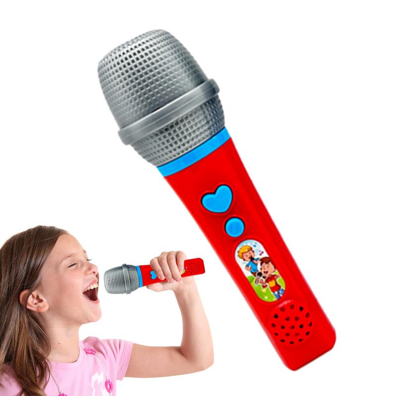 Kids Microphone Karaoke - 子供のためのポータブルカラオケおもちゃ,ポータブル,楽しく,創造的,頑丈,クリスマスプレゼント