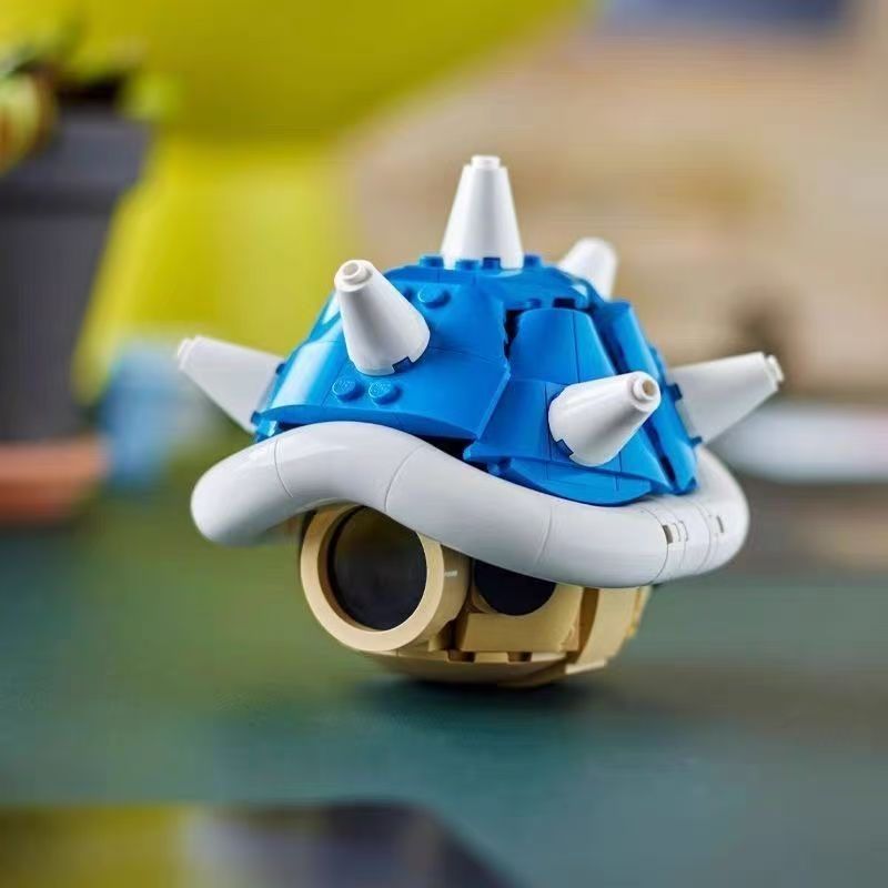 Kids Toys Set - 2025年新作MOCゲームアニメフィギュア 棘状の甲羅を持つカメモデルセット クリエイティブキッズトイ クリスマスプレゼント