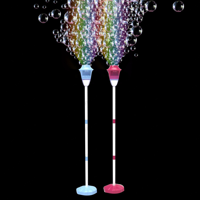 Bubble Machine Outdoor - バブルマシン人気街灯バブルマシン屋外泡吹き出し音と光キャンプ音楽