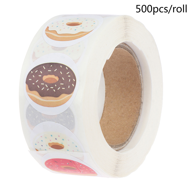 Kids Toys Packaging - ステッカー、500個/ロール、ギフト包装、文房具、子供、おもちゃ用