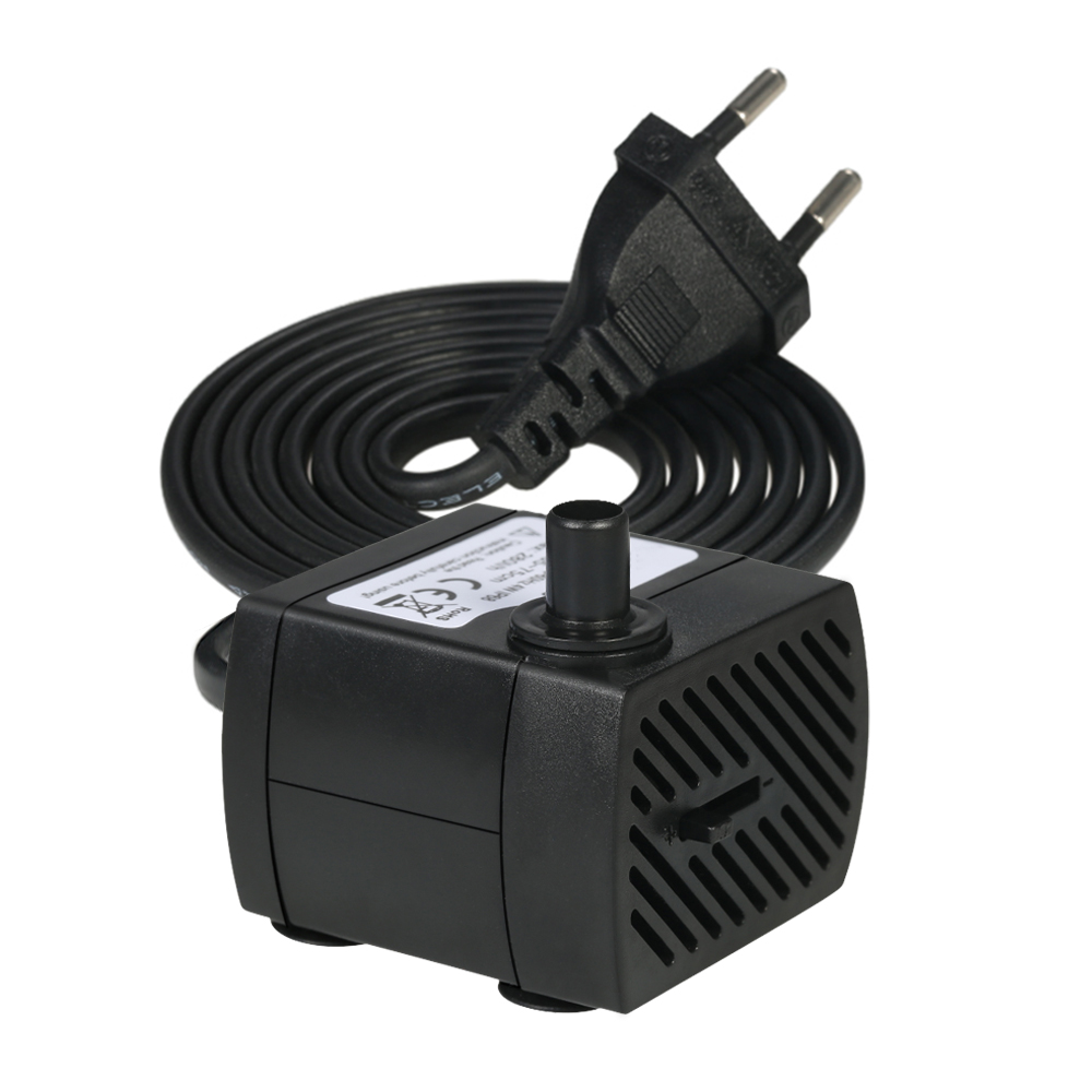 Bubble Machine Outdoor - 180L/H 2.5W 水族館卓上噴水池水庭および水耕システム用水中ウォーターポンプ AC220-240V
