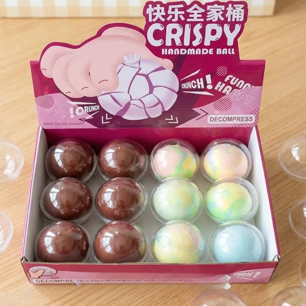 Kids Quiet Toys - スクイーズストレスボール、ゆっくり戻るワックススキンのスクイーズ玩具、子供と大人のための静かな感覚玩具、ストレス解消グッズ