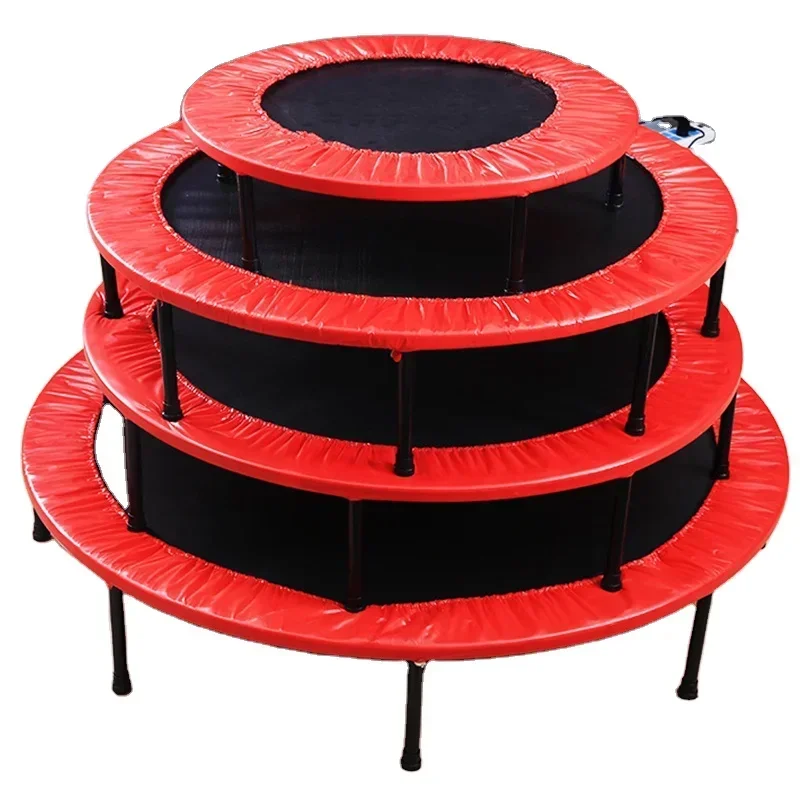 Trampoline Mini Indoor - 2026年製造メーカー屋外屋内キッズフィットネスミニ子供用丸型大人用折りたたみトランポリン販売中