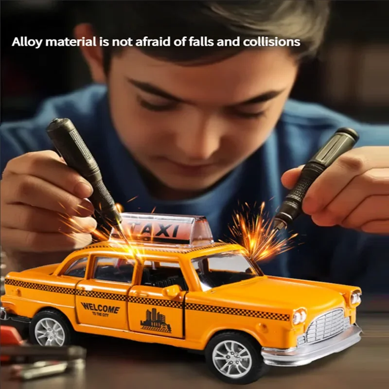 1:32スケール ヴィンテージニューヨーク イエロータクシー - Kids Toys Nyc のレビューと価格