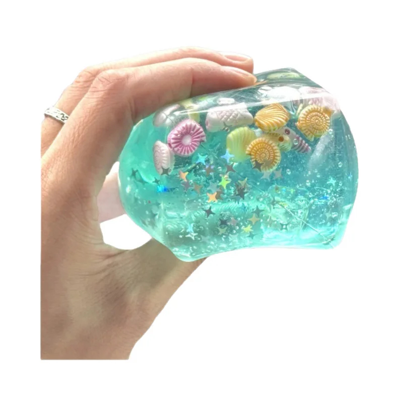 オーシャンスタイル埋め込みシェルスローライジングスクイーズ玩 - Sensory Fidget Toys のレビューと価格