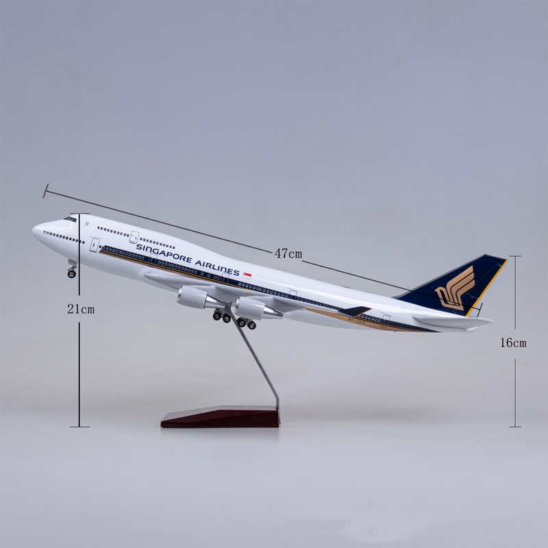 47 センチメートル B747 シンガポールモデル航空機おも - Kids Toys Singapore のレビューと価格