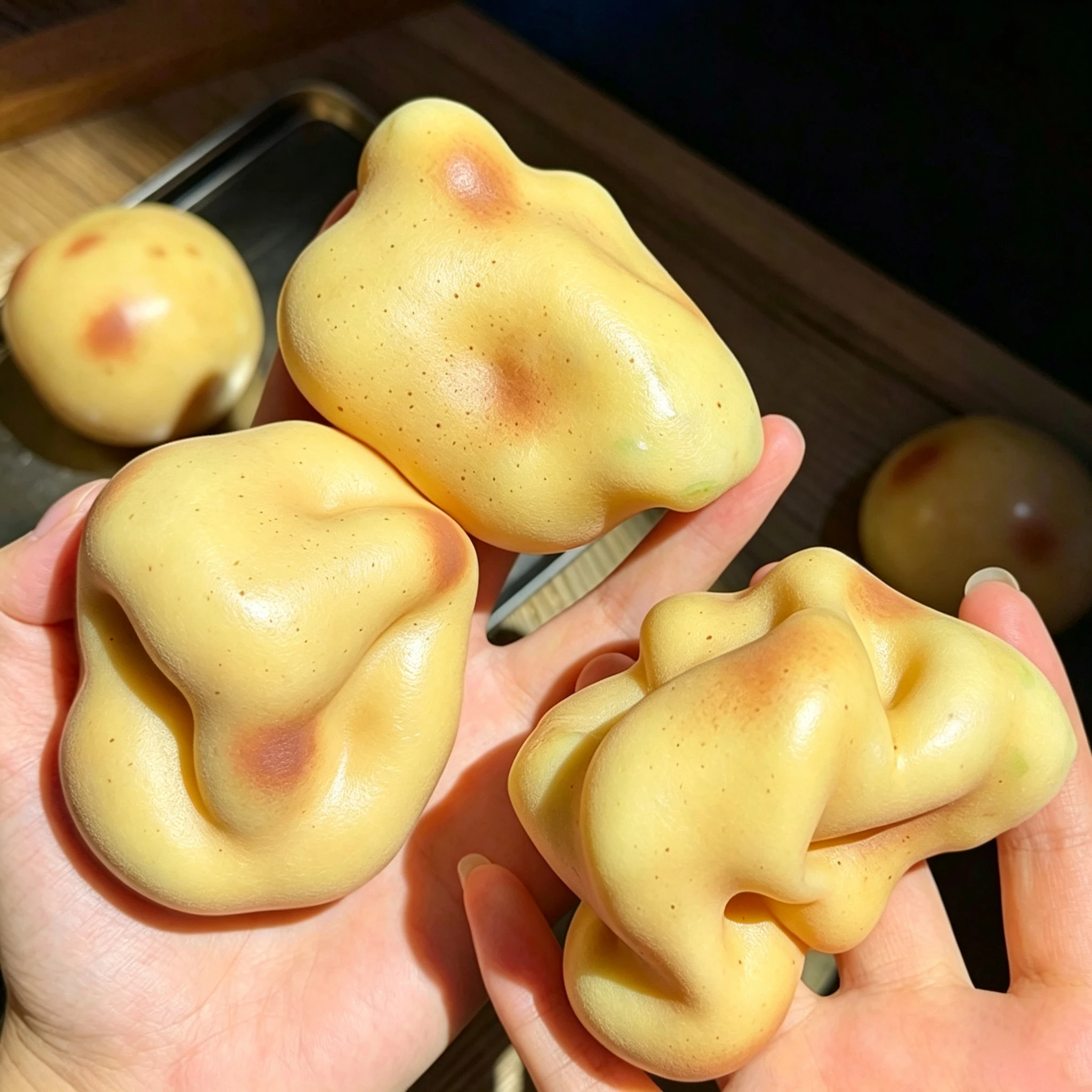 カリカリポテトスクイッシーストレスボールASMRフィジェット - Sensory Fidget Toys のレビューと価格