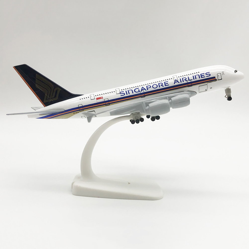 18 センチメートル航空機モデルエアバス A380 シンガポ - Kids Toys Singapore のレビューと価格