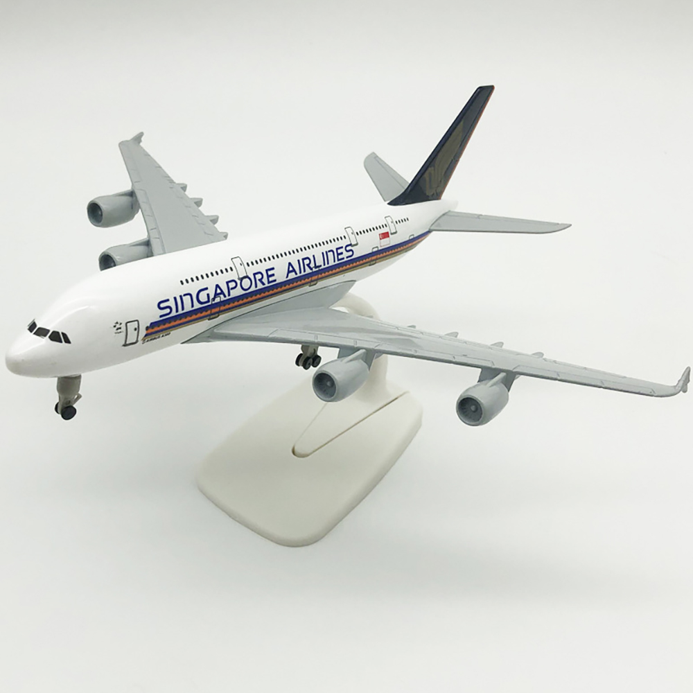 18 センチメートル航空機モデルエアバス A380 シンガポ - Kids Toys Singapore のレビューと価格