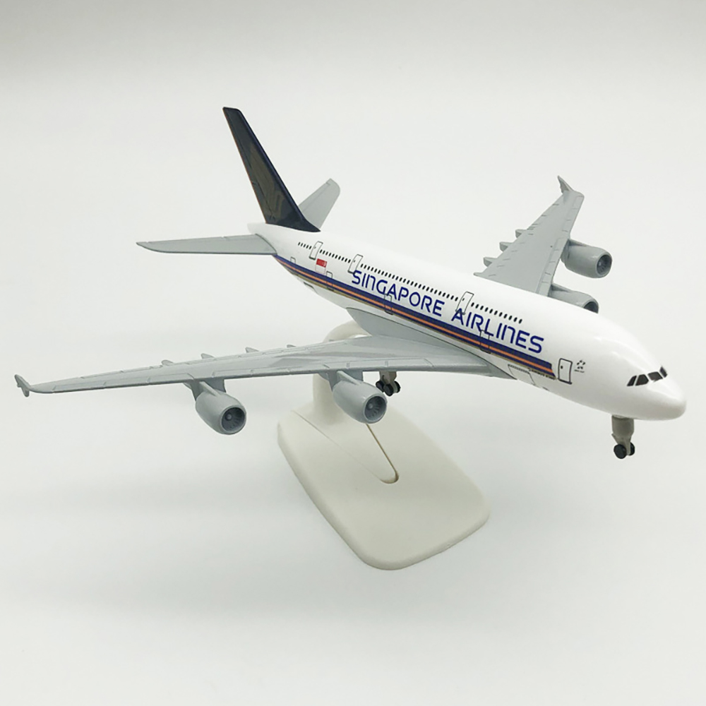 18 センチメートル航空機モデルエアバス A380 シンガポ - Kids Toys Singapore のレビューと価格