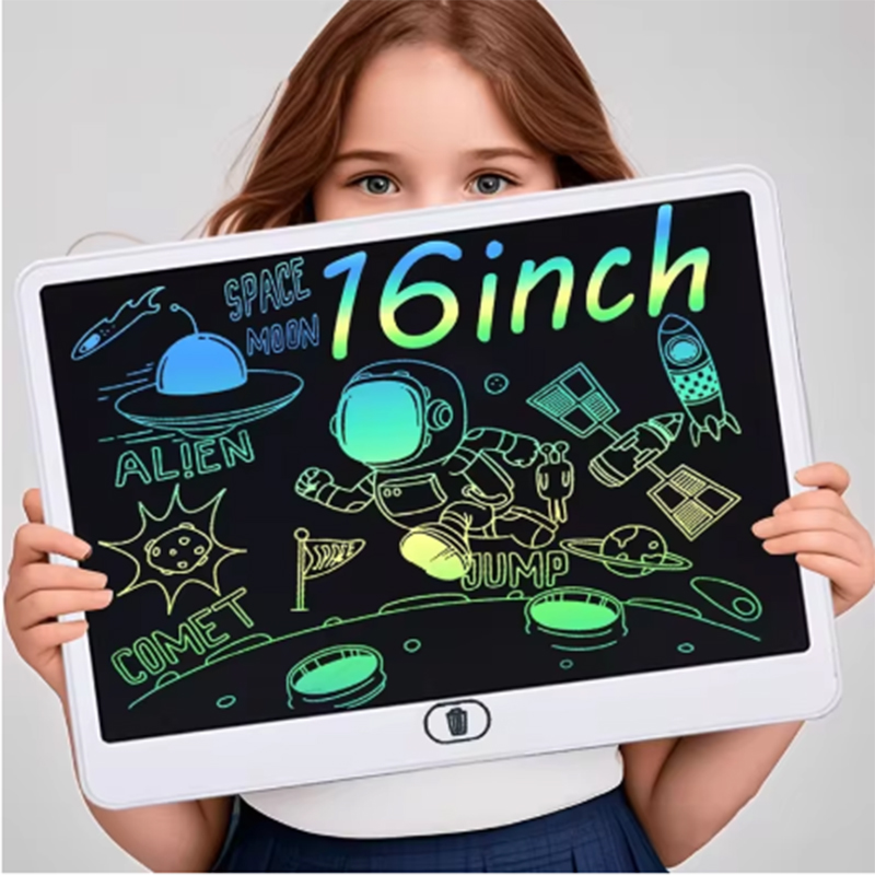 16インチ子供用LCDお絵かきボード、ポータブルデジタルスケ - Kids Toys Drawing のレビューと価格