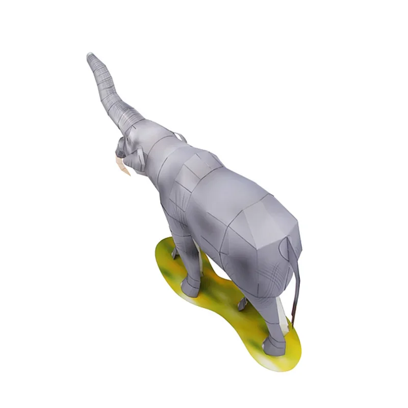 ディノテリウム象折り紙アート折りたたみミニ3D紙モデルペーパ - Kids Toys Elephant のレビューと価格