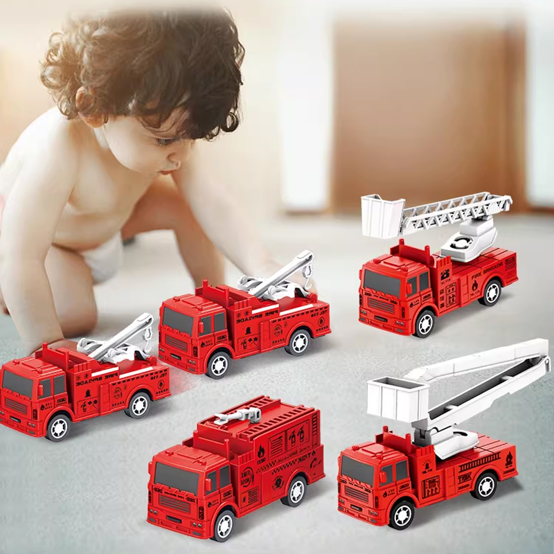 1個入り子供用おもちゃ車、慣性式清掃車モデル、プルバック式工 - Kids Toys Boys のレビューと価格