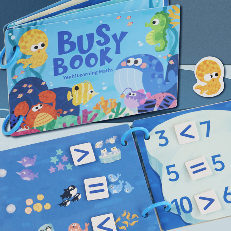 モンテッソーリ ベビー ビジーブック マイファースト クワイ - Kids Quiet Toys のレビューと価格