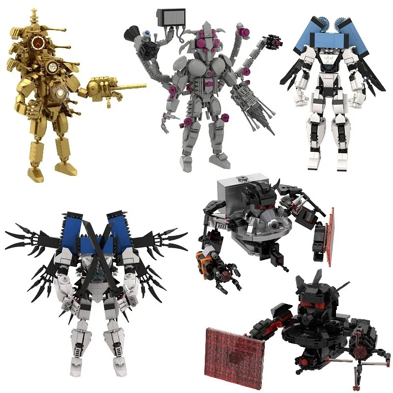 Skibii-トイレのビルディングブロック,ゾンビロゴ,オー - Kids Toys Logo のレビューと価格