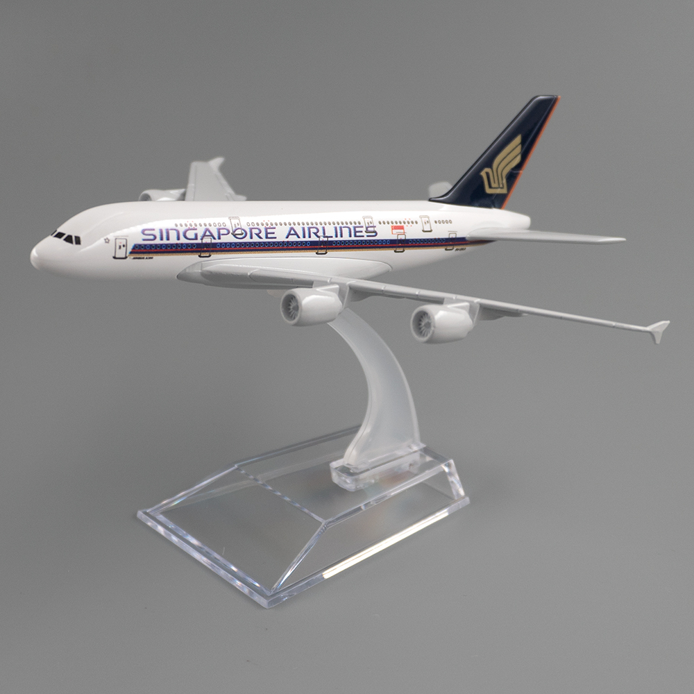 1/400 スケール航空機エアバス A380 シンガポール航 - Kids Toys Singapore のレビューと価格