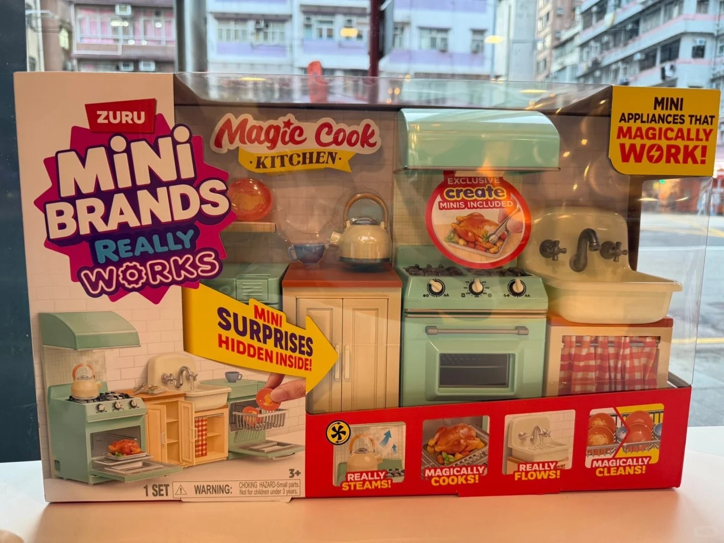 ズル ミニブランド マジッククックキッチンセット サプライズ - Play Kitchen Set のレビューと価格