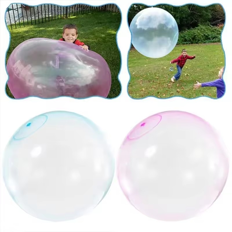 子供用屋外玩具 バブルボール インフレータブルゴムボールゲー - Bubble Machine Outdoor のレビューと価格