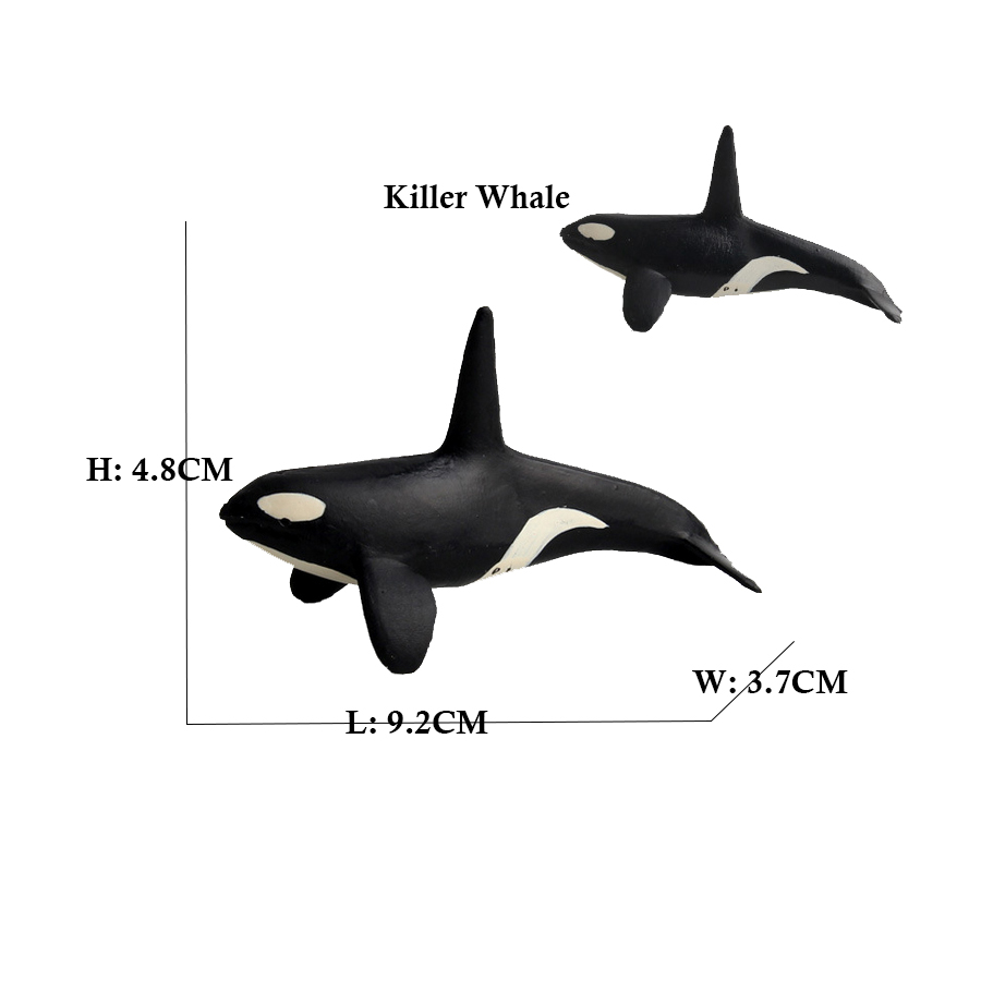 絶滅危惧種の海洋動物の置物キラー サメ シャチ ベルーガ ク - Kids Toys 10 Year Old のレビューと価格