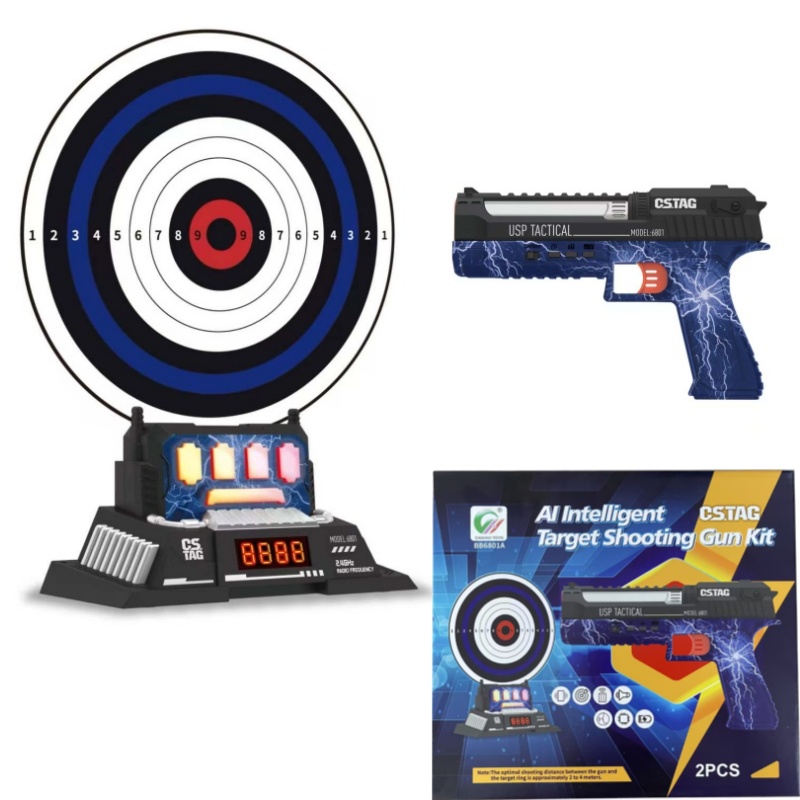 CSTAG AI ターゲット射撃競技レーザーピストルセット  - Kids Toys Boys のレビューと価格
