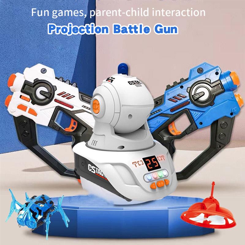 電気レーザータグおもちゃの銃赤外線プロジェクター武器ブラスタ - Laser Tag Set Kids のレビューと価格