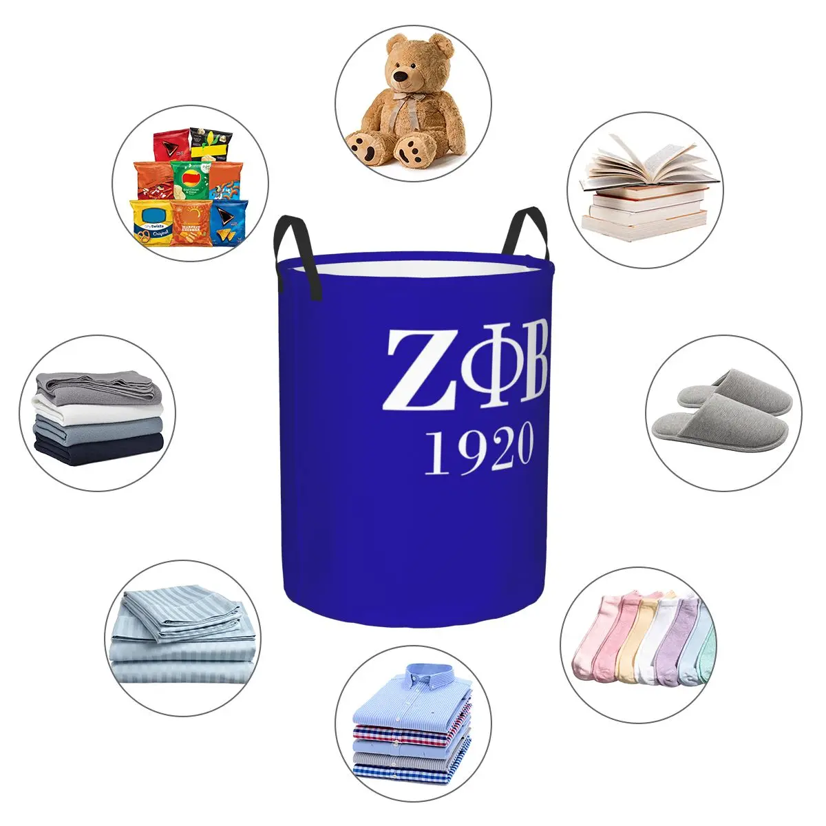 Zeta Phi Beta 女子学生クラブロゴランドリーバス - Kids Toys Logo のレビューと価格