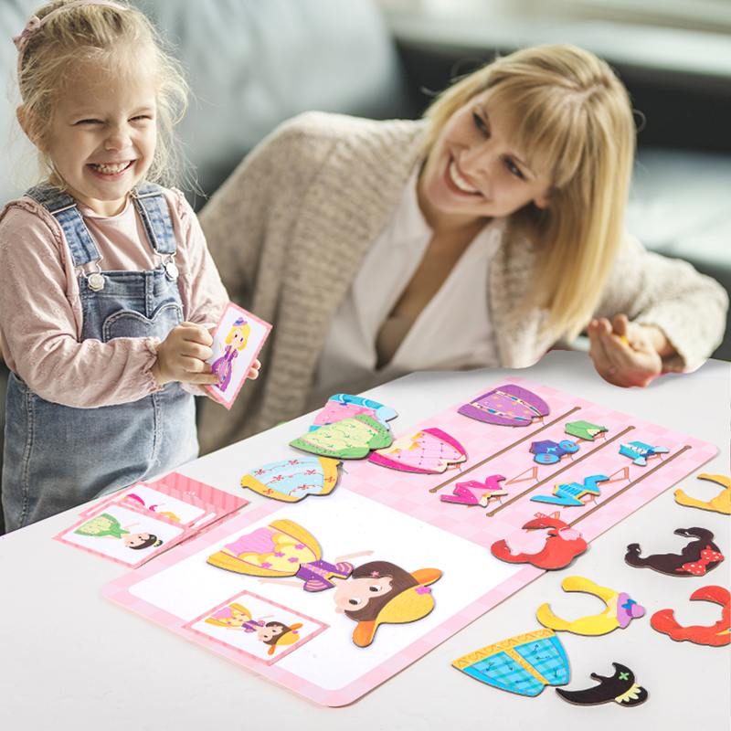 子供のための磁気サイレント本のおもちゃ,ジグソーパズル,幼児 - Kids Quiet Toys のレビューと価格