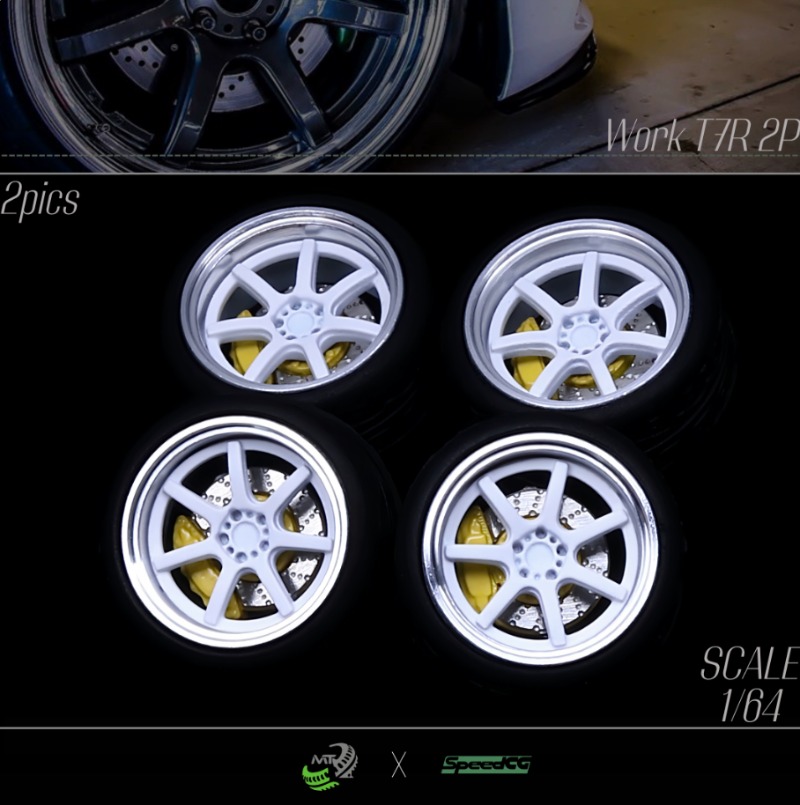 樹脂ホイールゴムタイヤ車改造ホイールハブ1/64 Speed - Kids Toys Boys のレビューと価格