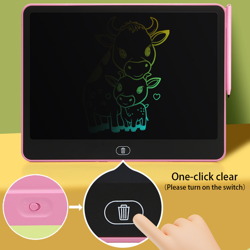 13/16 インチ液晶描画タブレットライティングボードカラー - Kids Toys Drawing のレビューと価格