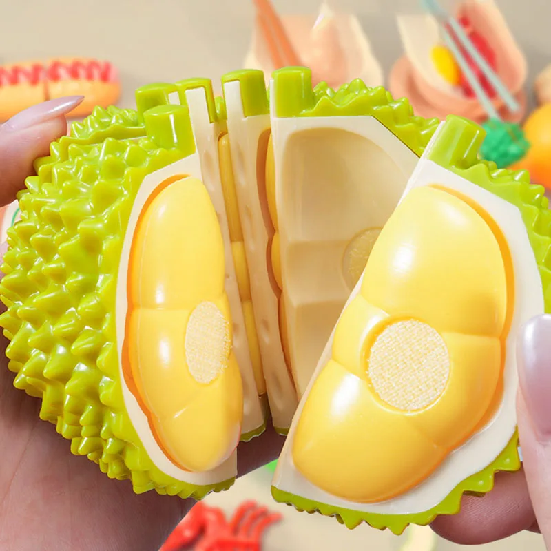 子供のためのモンテッソーリハウスゲーム,果物,ピタヤ,野菜, - Play Kitchen Set のレビューと価格