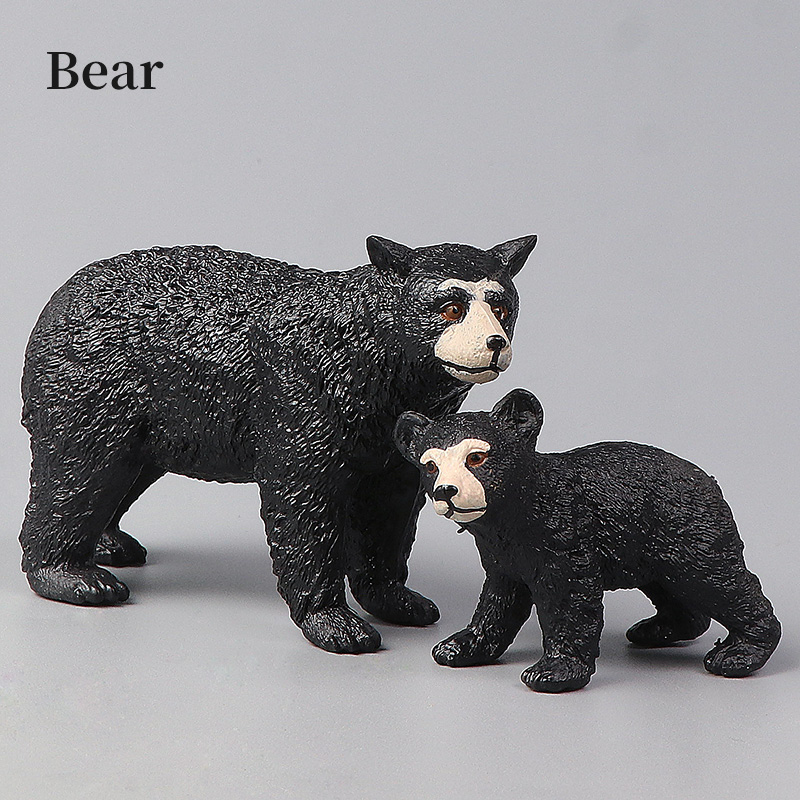 教育用ソリッドシミュレーション ヒグマ 野生動物 アクション - Kids Toys Packaging のレビューと価格
