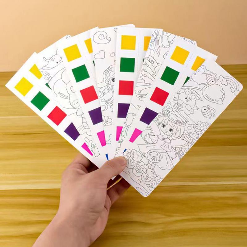 子供と学生のための水彩絵の具,着色おもちゃ,ブックマーク用品 - Kids Toys Drawing のレビューと価格