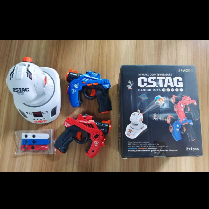 CSTAGプロジェクターダックハントシューティングゲーム子供 - Laser Tag Set Kids のレビューと価格