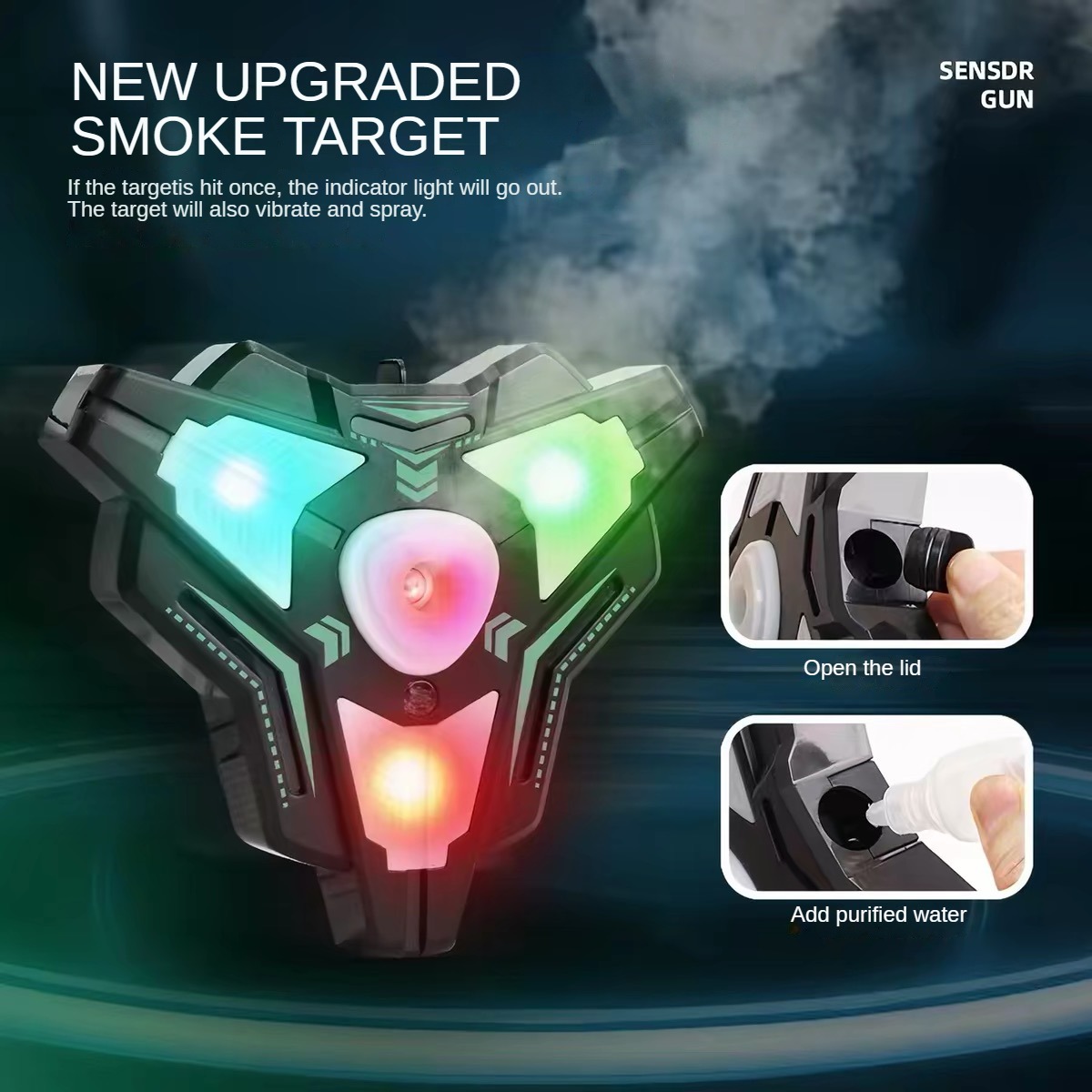 赤外線トイガンセット レーザータグバトルゲーム 煙噴射 LE - Laser Tag Set Kids のレビューと価格