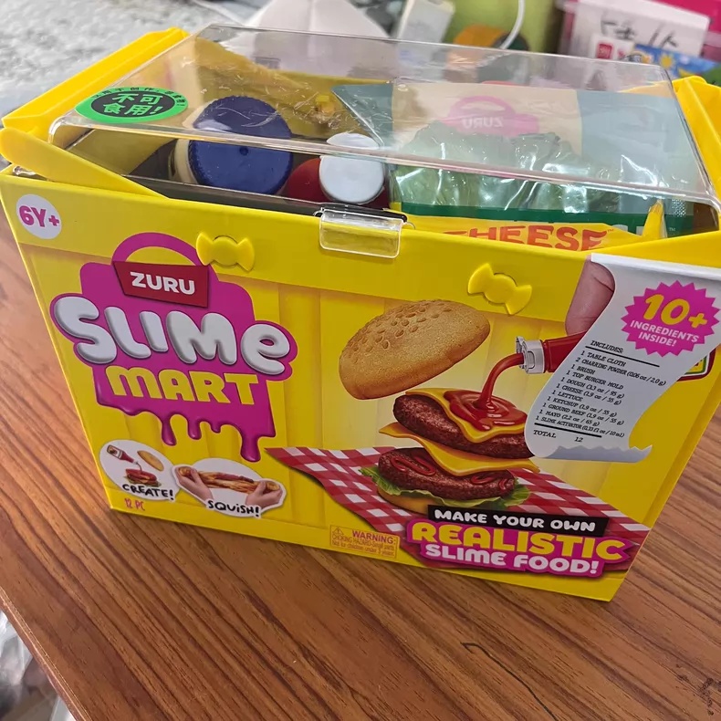 ZURU スライムマート ハンバーガーピザシリーズ ブライン - Play Kitchen Set のレビューと価格
