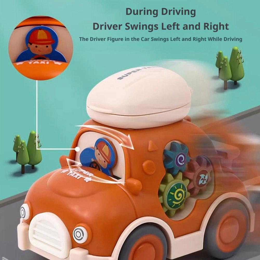 漫画ミニプルバックおもちゃ車慣性車両早期教育用クロールおもち - Kids Toys Boys のレビューと価格