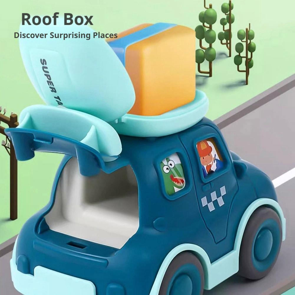 漫画ミニプルバックおもちゃ車慣性車両早期教育用クロールおもち - Kids Toys Boys のレビューと価格