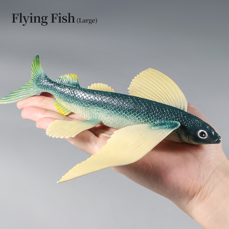 海洋動物水中世界トビウオセットアクションフィギュア海洋生物モ - Kids Toys Packaging のレビューと価格