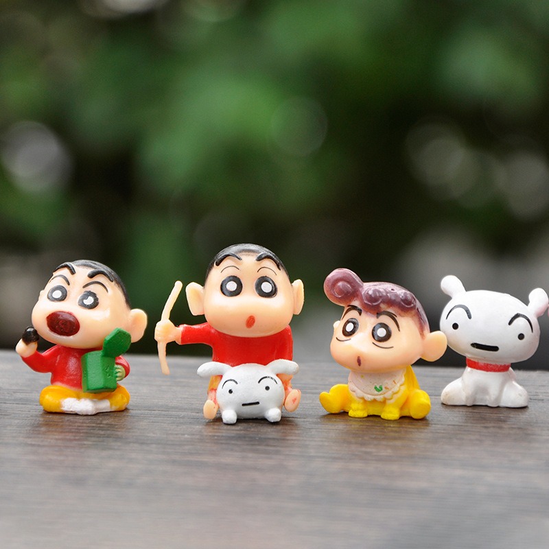 新スタイルミニクレヨンしんちゃんサイヤ人アニメフィギュア漫画 - Kids Toys Set のレビューと価格