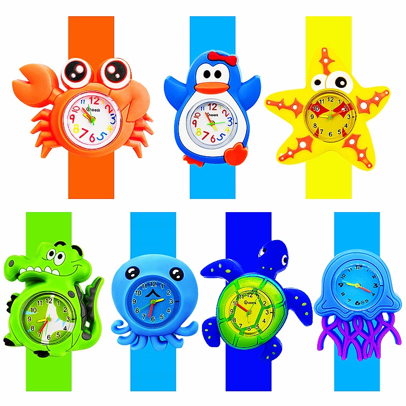 漫画の動物の腕時計,子供,赤ちゃんのおもちゃ,男の子と女の子 - Kids Toys 10 Year Old のレビューと価格