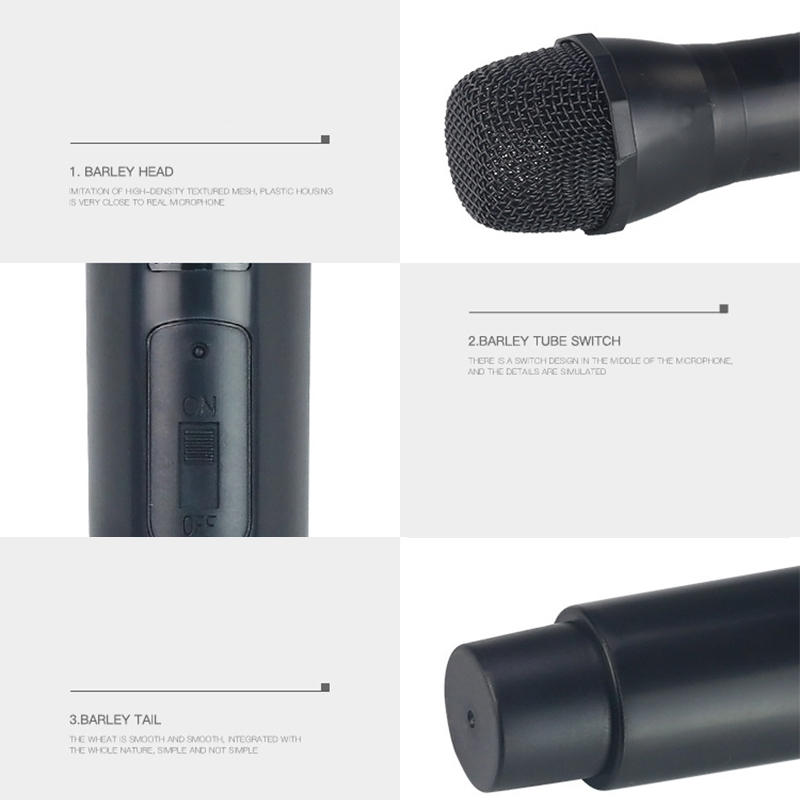 1PC 偽プロップマイク小道具人工マイクプロップ子供偽 Mi - Kids Microphone Karaoke のレビューと価格