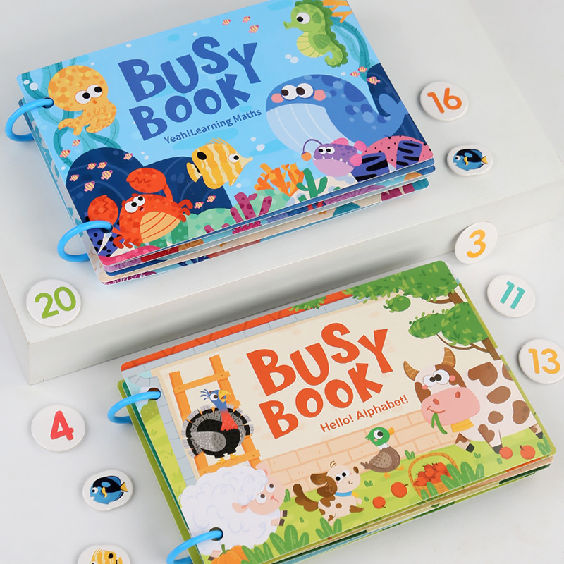 モンテッソーリ ベビービジーブック マイファーストクワイエッ - Kids Quiet Toys のレビューと価格