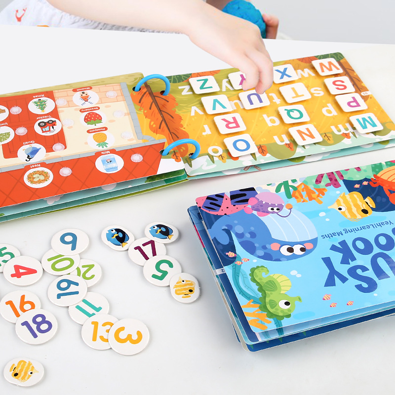 モンテッソーリ ベビービジーブック マイファーストクワイエッ - Kids Quiet Toys のレビューと価格