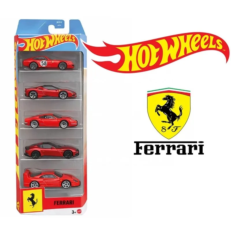 新しいホットウィール フェラーリ JLN12 5 個セット小 - Kids Toys Boys のレビューと価格