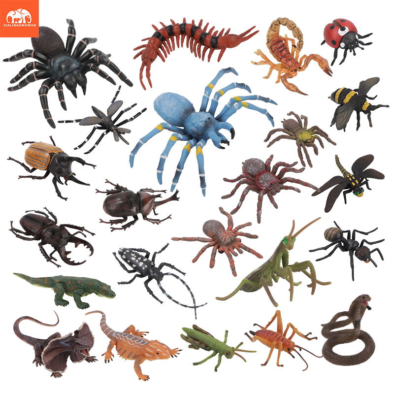 教育用シミュレーション昆虫＆野生動物アクションフィギュアセッ - Kids Toys Packaging のレビューと価格