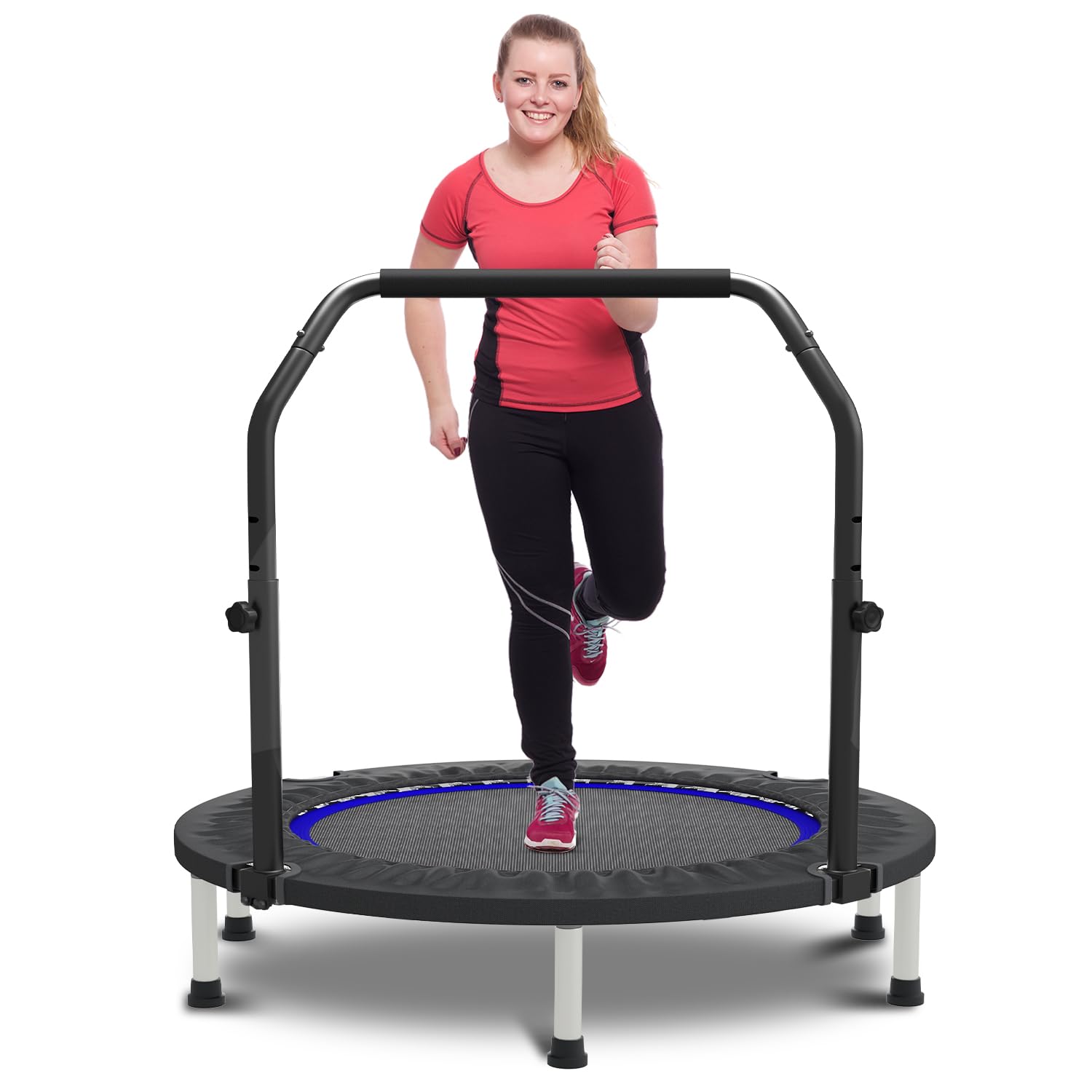 40-48インチ ミニトランポリン リバウンダー、大人と子供 - Trampoline Mini Indoor のレビューと価格