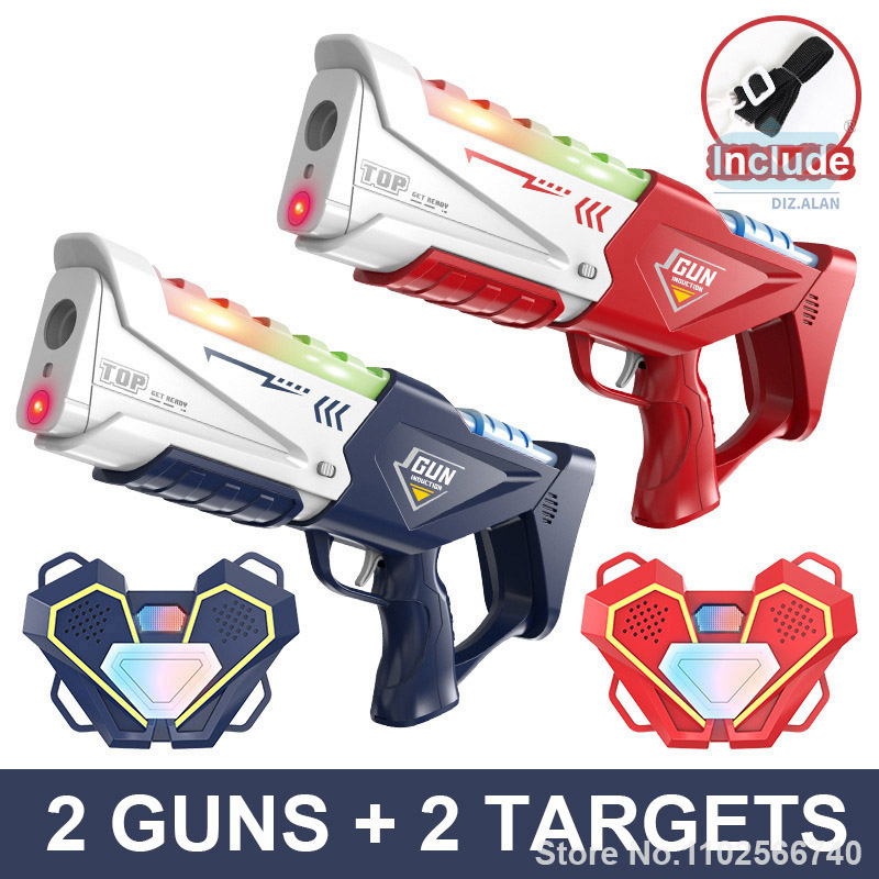 35CM赤外線タグトイガン 子供用レーザータグバトルゲームセ - Laser Tag Set Kids のレビューと価格