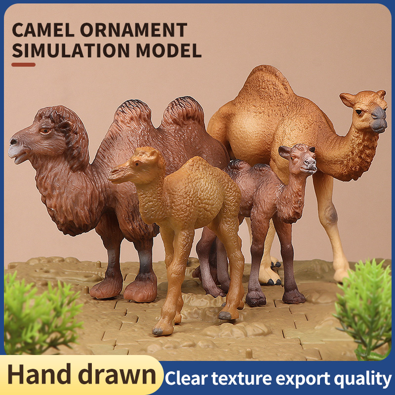新しい野生動物世界 ソリッドシミュレーション ラクダ 動物モ - Kids Toys Packaging のレビューと価格